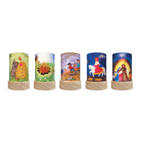 Toverlux Lantern Shades - Het Wol Feetje Holidays- Pack of 5 | Toy | Toverlux | Little Acorn to Mighty Oaks