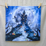 Wonderie - The Spooky Manor Organic Cotton Play Cloth - 1m x 1m | | Wonderie Organic Play Cloths | Little Acorn to Mighty Oaks