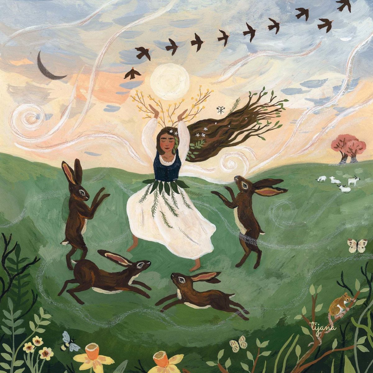 Tijana Draws -Dancing with Hares Toverlux Silhouette | Toy | Toverlux | Little Acorn to Mighty Oaks