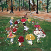 Gwen's Illustrations - Toadstool Dance Toverlux Silhouette | Toy | Toverlux | Little Acorn to Mighty Oaks
