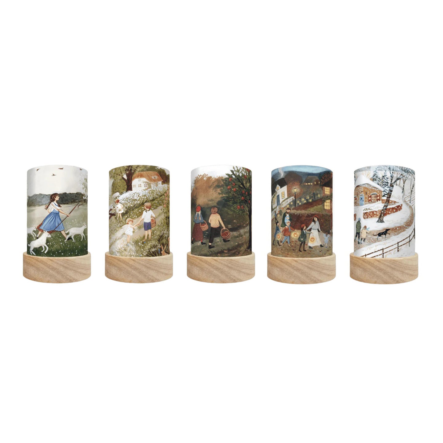 Toverlux Lantern Shades - Robin Pieterse Seasonal Stroll - Pack of 5 | Toy | Toverlux | Little Acorn to Mighty Oaks