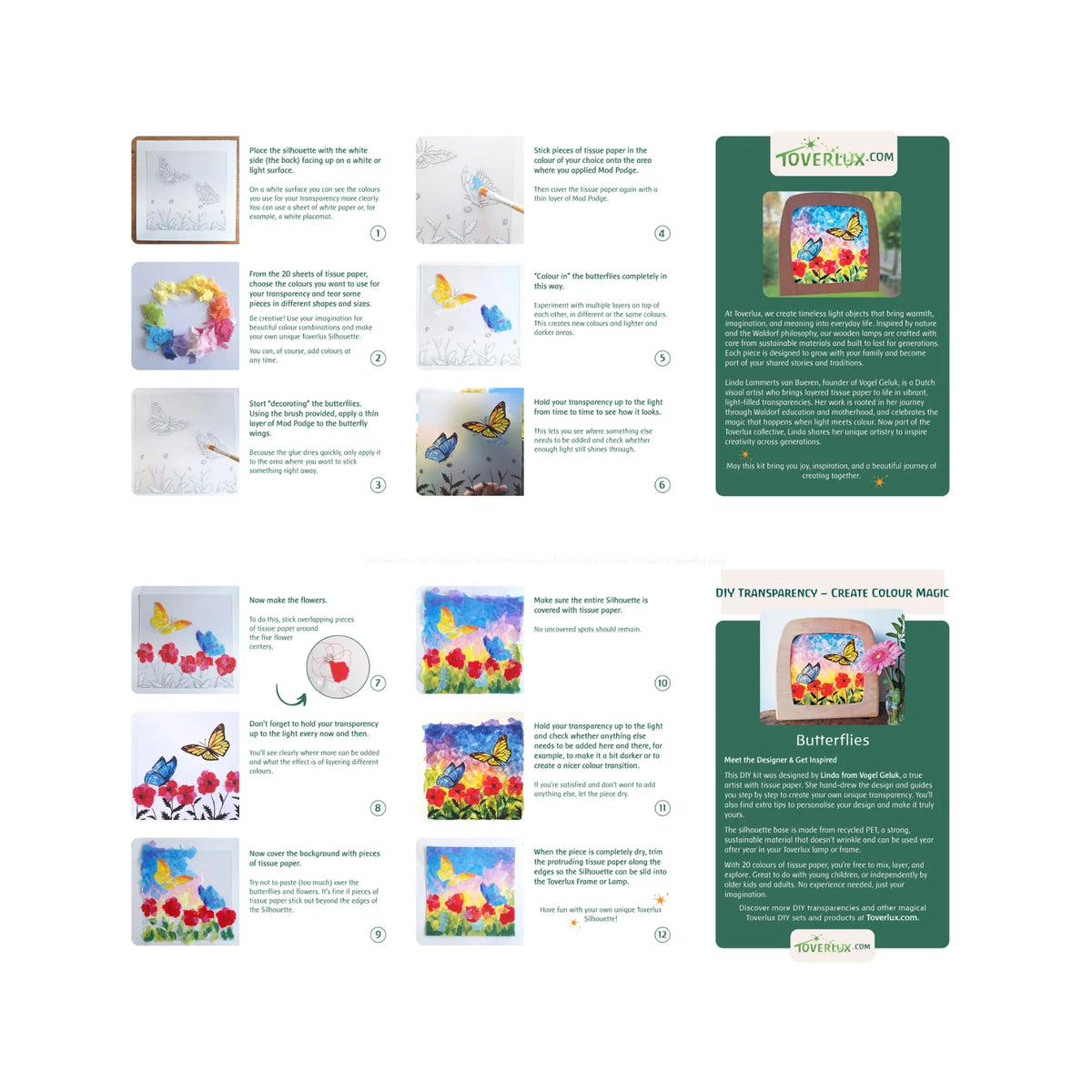 Vogel Geluk - DIY Toverlux Transparancy: Summer | Toy | Toverlux | Little Acorn to Mighty Oaks