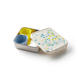 Planetbox Trailblazer Sandwich Box - White Sand Terrazzo | | PlanetBox | Little Acorn to Mighty Oaks