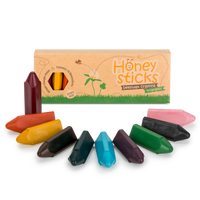 Honeysticks Crayons - Triangles - 10PK - Stage 1 First Crayons | | Honeysticks | Little Acorn to Mighty Oaks