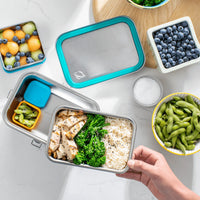 PlanetBox Stainless Steel Explorer Leakproof Lunchbox | | PlanetBox | Little Acorn to Mighty Oaks