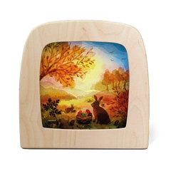 Vogel Geluk - Easter Basket Silhouette