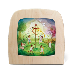 Vogel Geluk - Ribbon Dance Silhouette