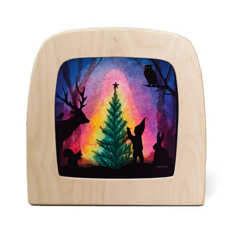 Vogel Geluk - Christmas Tree Silhouette for Toverlux Lamp