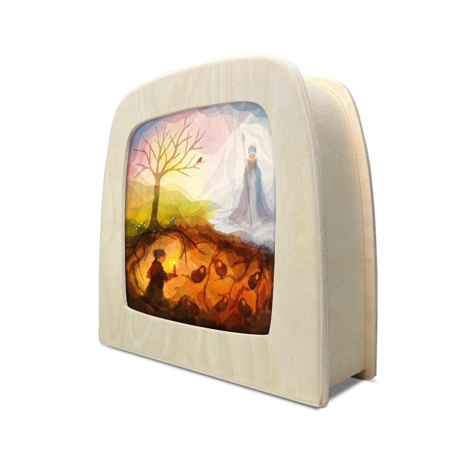 Vogel Geluk - Gaia and the King Toverlux Silhouette | Toy | Toverlux | Little Acorn to Mighty Oaks