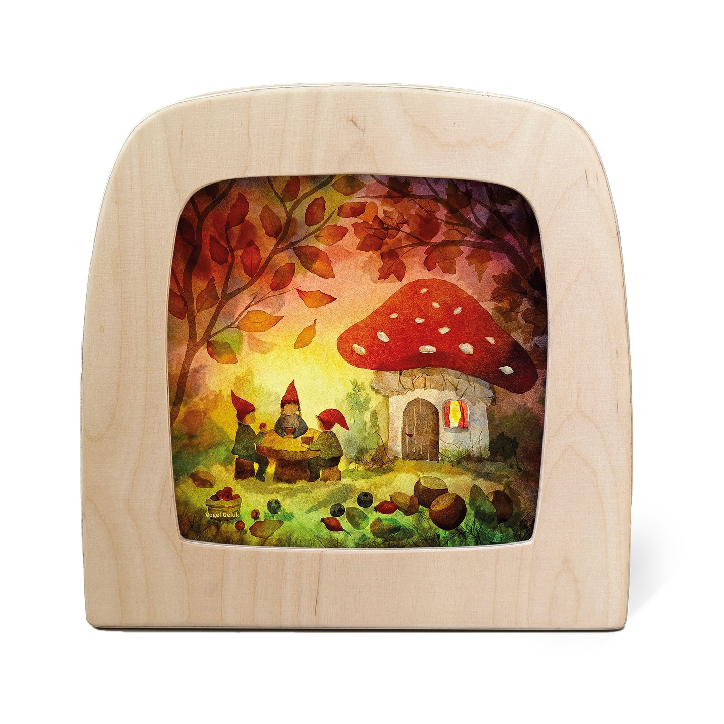 Vogel Geluk - Gnome Picnic Silhouette | Toy | Toverlux | Little Acorn to Mighty Oaks