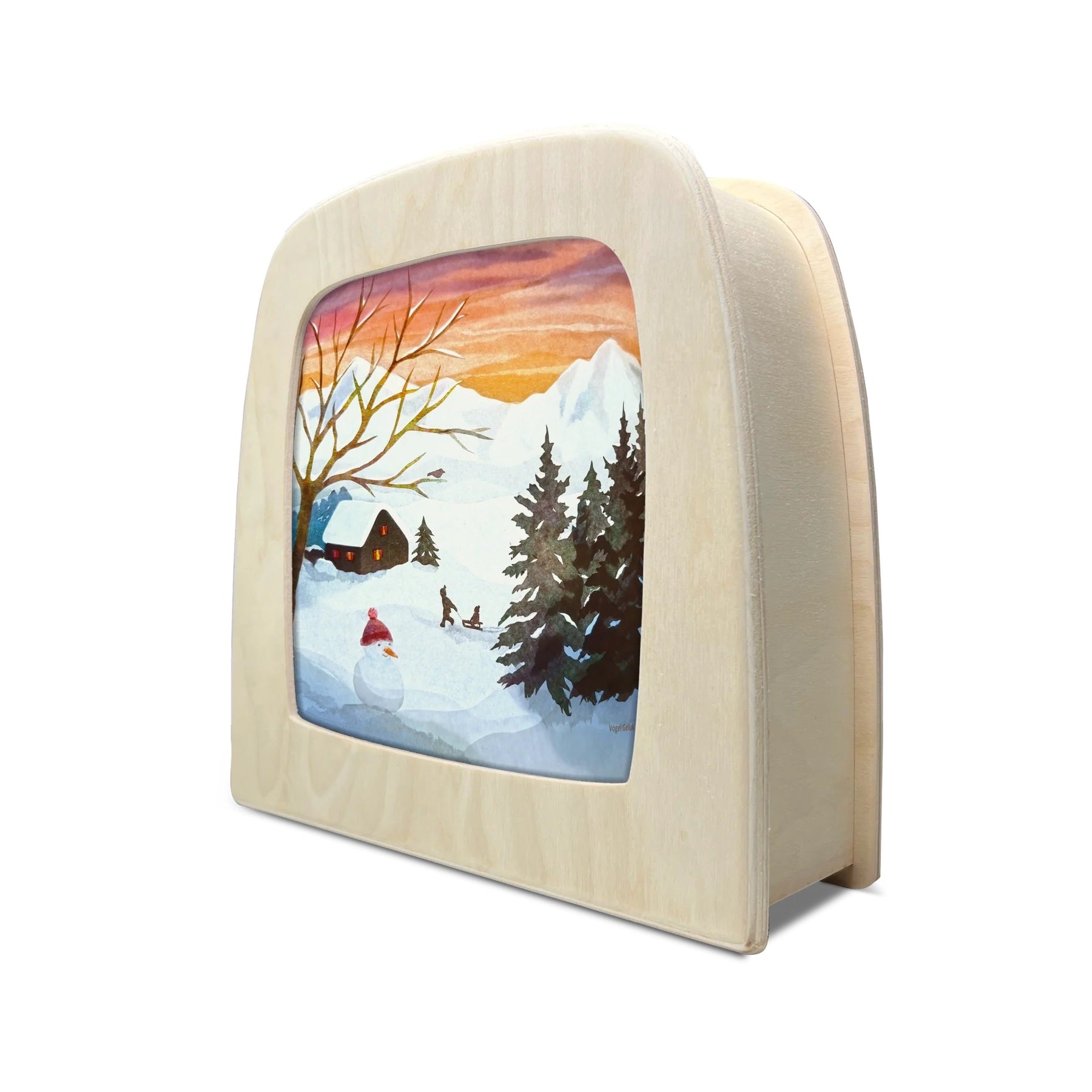 Vogel Geluk - Sled Song Toverlux Silhouette | Toy | Toverlux | Little Acorn to Mighty Oaks