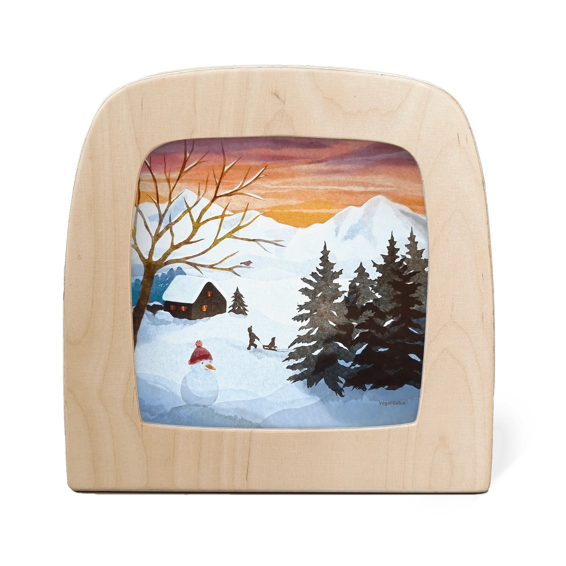 Vogel Geluk - Sled Song Toverlux Silhouette | Toy | Toverlux | Little Acorn to Mighty Oaks