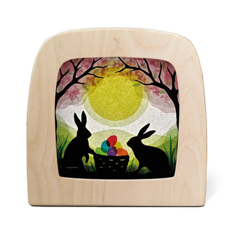 Vogel Geluk - Bunny Treasures Silhouette for Toverlux Lamp