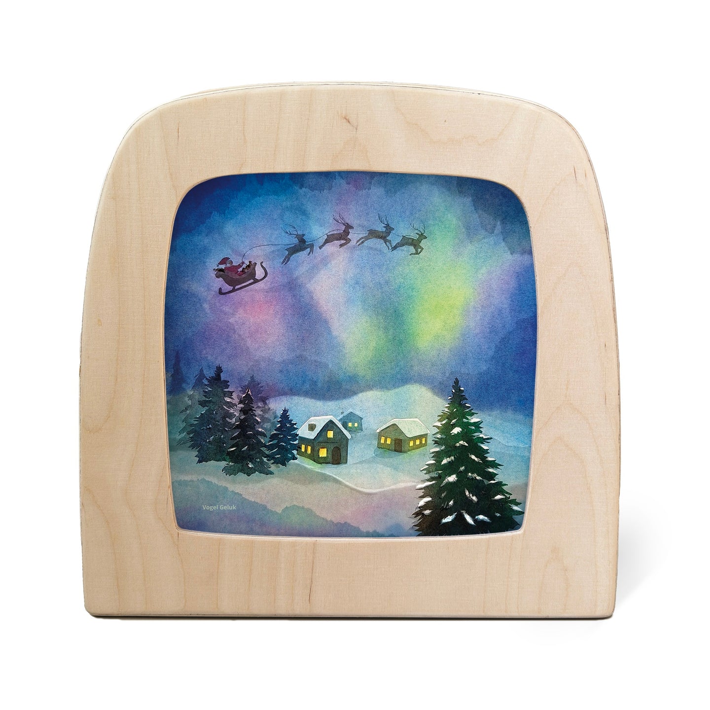Vogel Geluk - Aurora Sleigh Ride Toverlux Silhouette | Toy | Toverlux | Little Acorn to Mighty Oaks