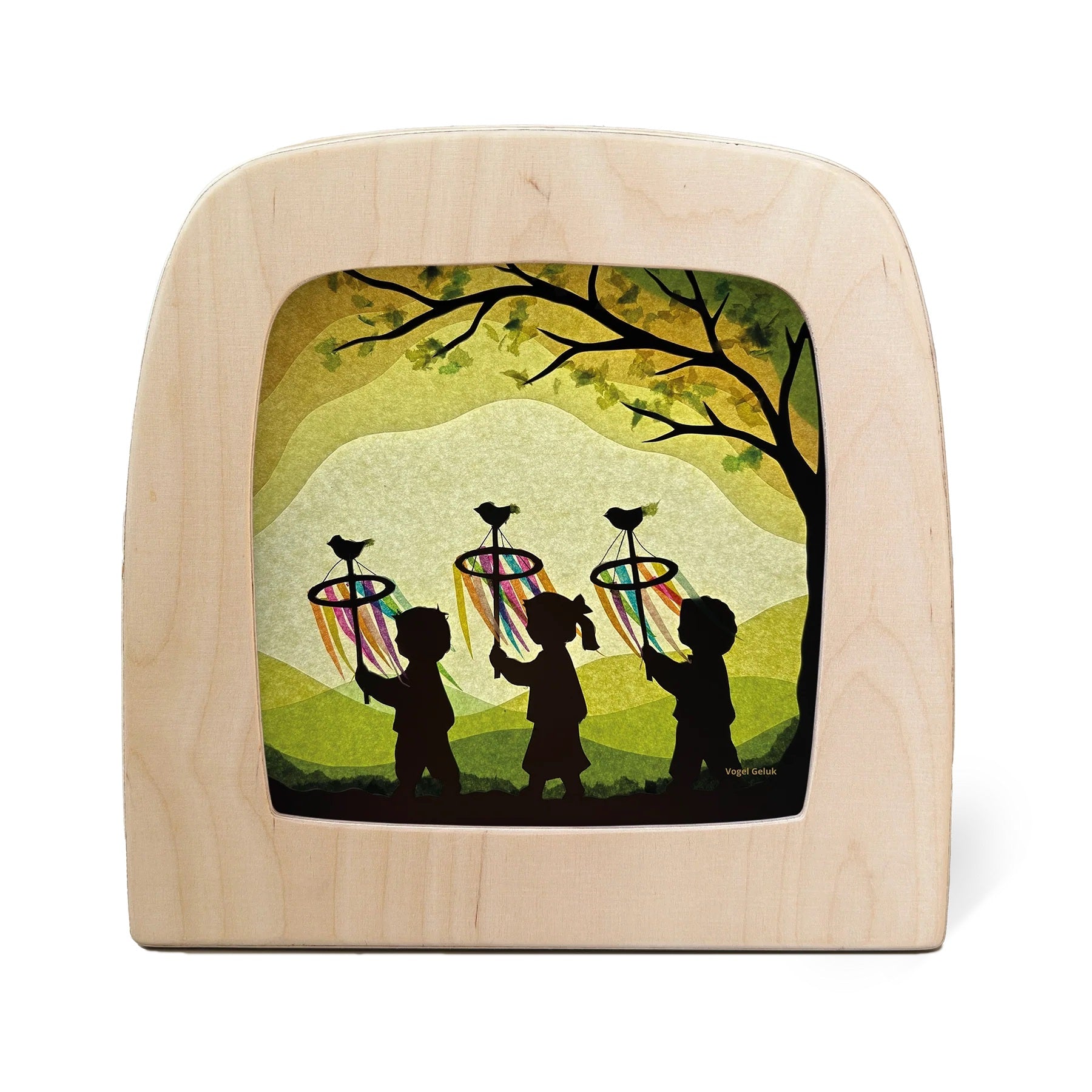 Vogel Geluk - Palmpas Toverlux Silhouette | Toy | Toverlux | Little Acorn to Mighty Oaks