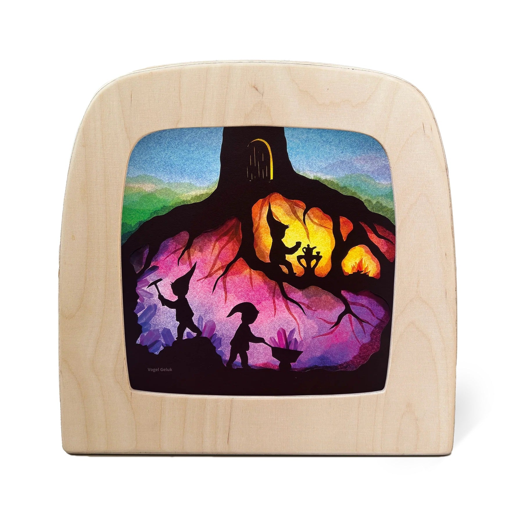 Vogel Geluk - Dwarfs Toverlux Silhouette | Toy | Toverlux | Little Acorn to Mighty Oaks