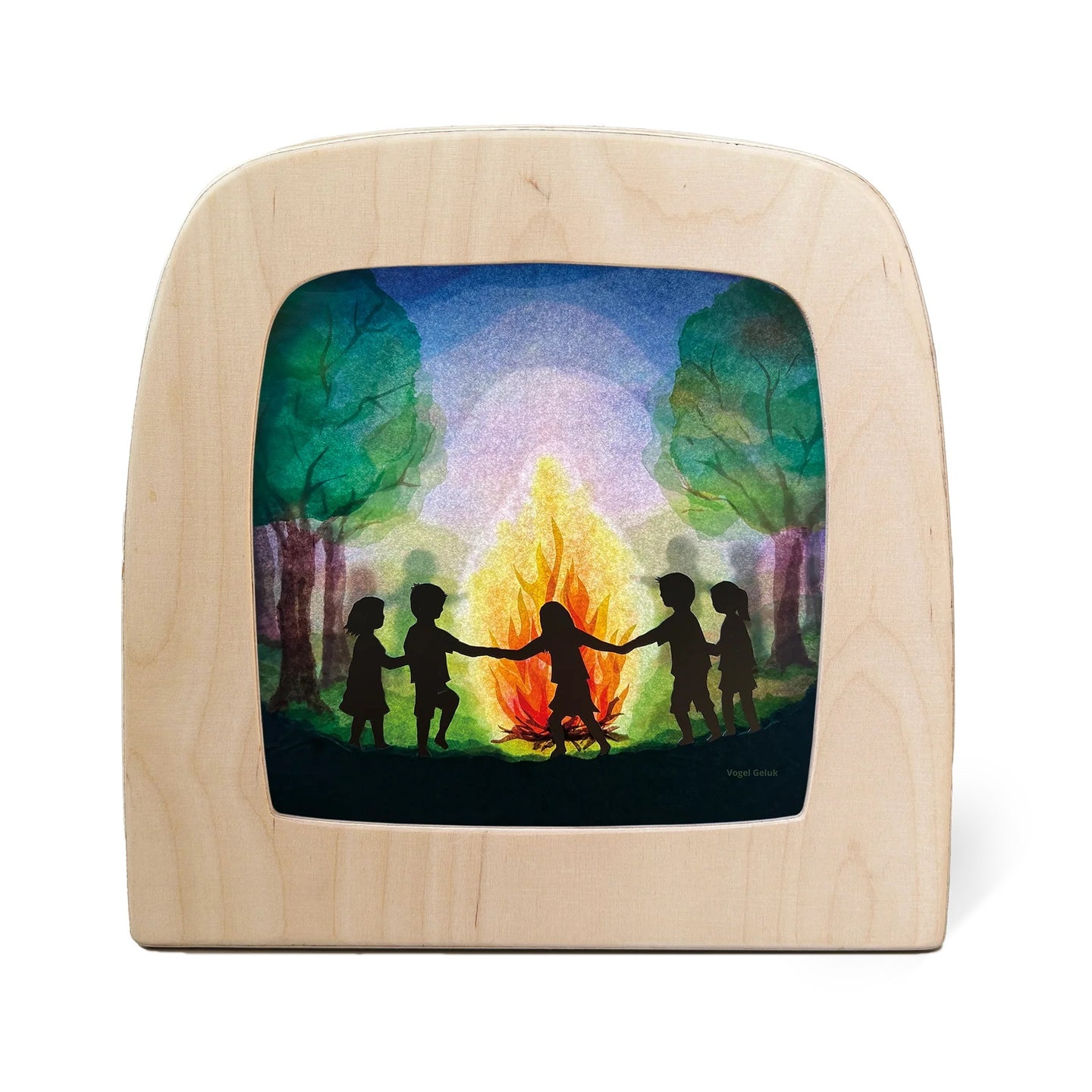 Vogel Geluk - St. Jan's Fire Silhouette for Toverlux Lamp | Toy | Toverlux | Little Acorn to Mighty Oaks