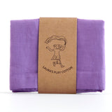 Laura's Play Cotton - Violet - 35 x 35 inches - Organic Cotton | | Laura's Play Cotton | Little Acorn to Mighty Oaks