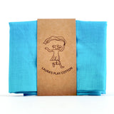 Laura's Play Cotton - Water Gradient - 35 x 35 inches - Organic Cotton | | Laura's Play Cotton | Little Acorn to Mighty Oaks