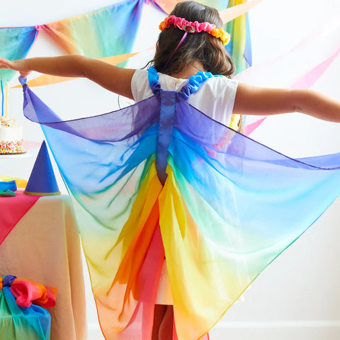 Sarah's Silks Wings - Rainbow