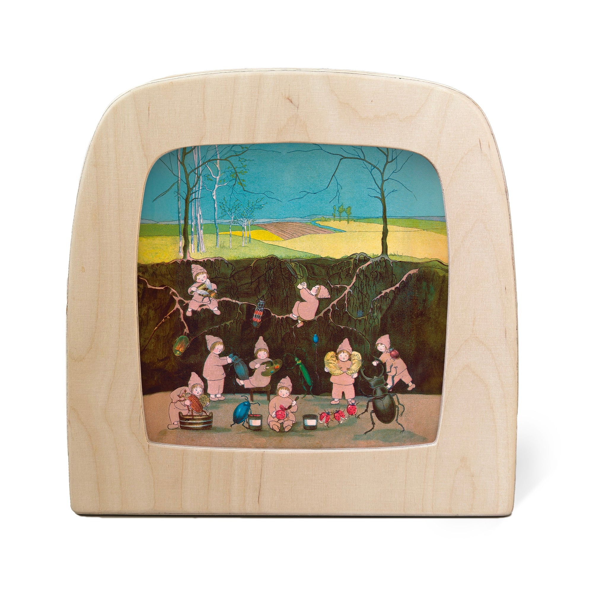 Sibylle von Olfers - The Story of the Root Children - Winter Toverlux Silhouette | Toy | Toverlux | Little Acorn to Mighty Oaks