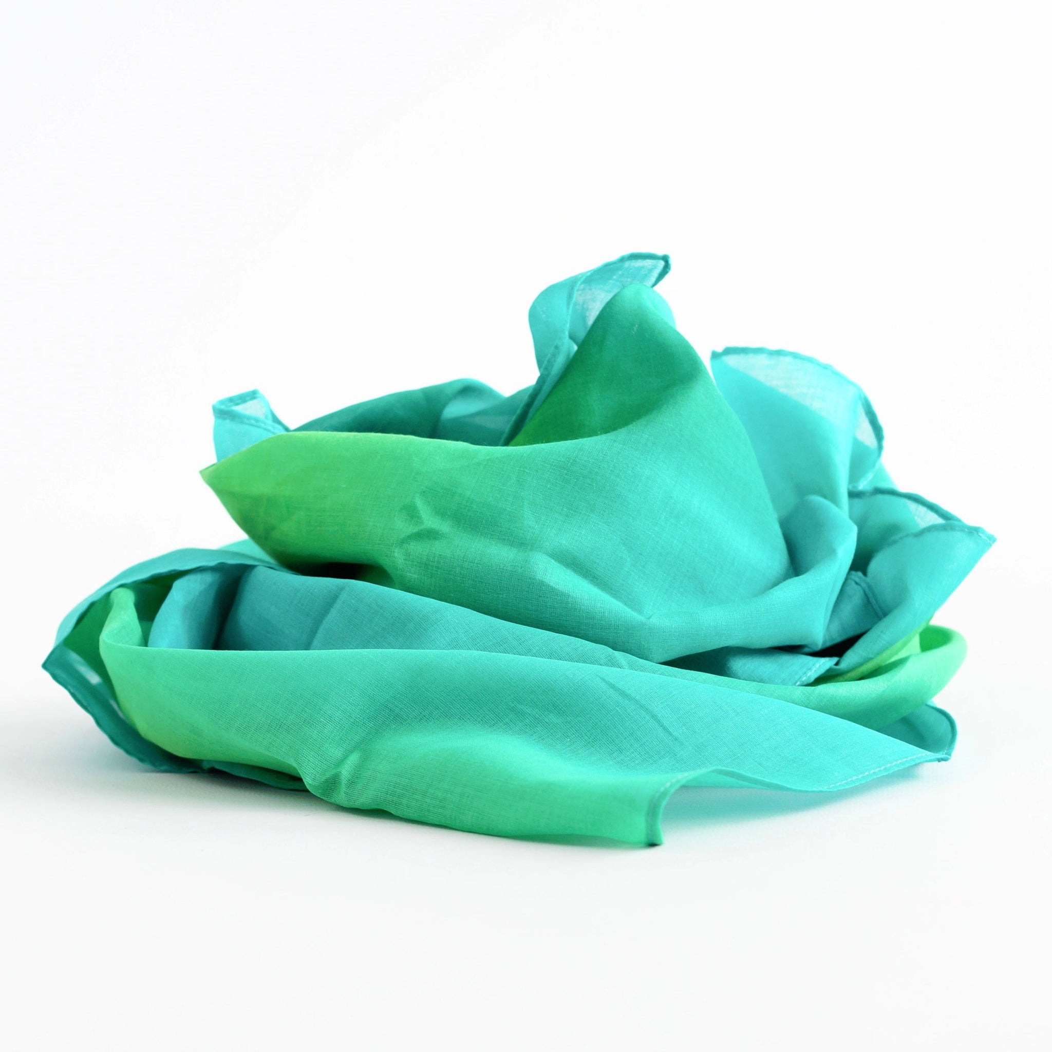 Laura's Play Cotton - Woods Gradient - 35 x 35 inches - Organic Cotton | | Laura's Play Cotton | Little Acorn to Mighty Oaks