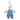 Nanchen Organic Waldorf Doll - Wuschel - Blue - 26cm | | Nanchen | Little Acorn to Mighty Oaks