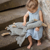 Senger Naturwelt - Organic Cuddly Animal - Grey Goose | Small | | Senger Naturwelt | Little Acorn to Mighty Oaks