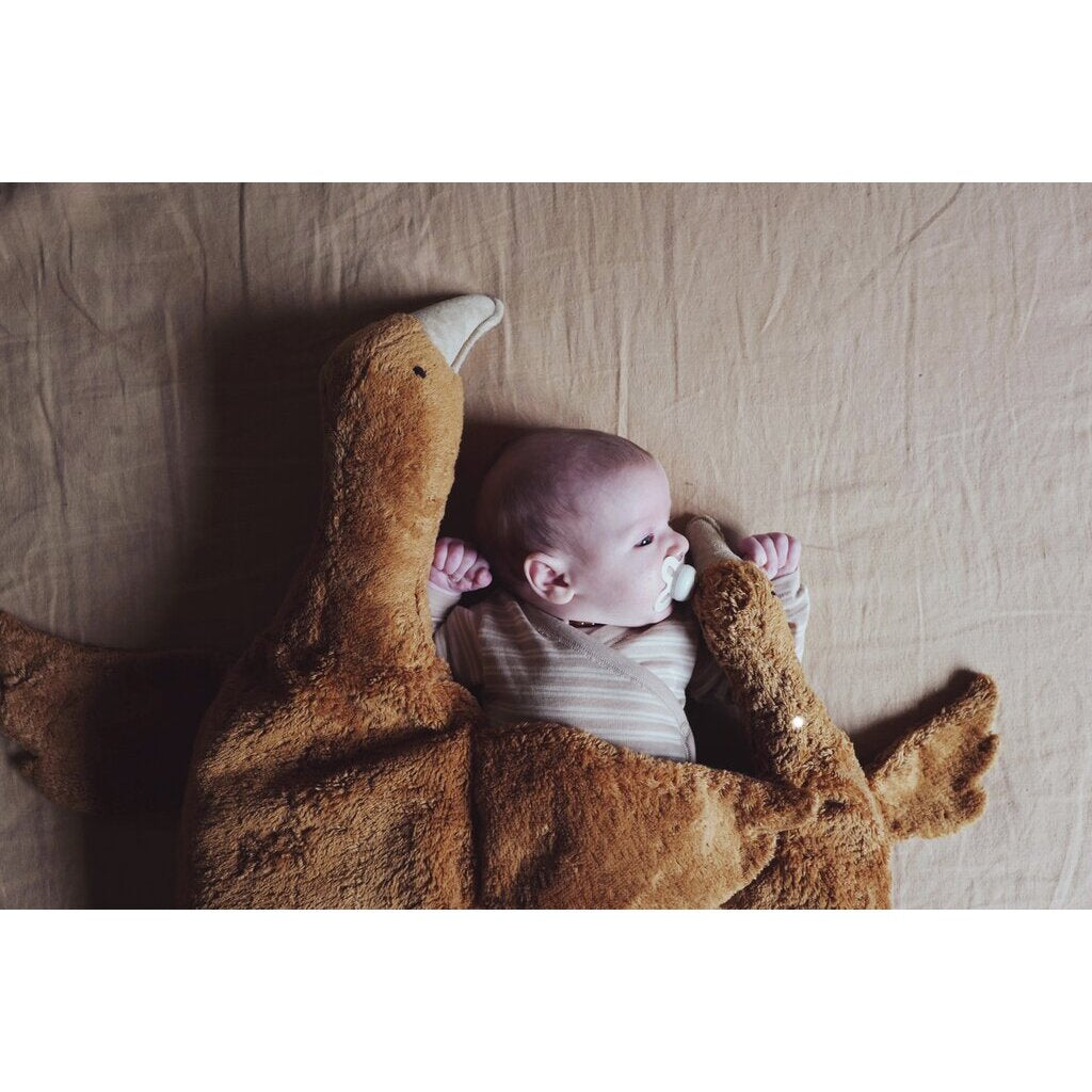Senger Naturwelt - Organic Cuddly Animal - Rust Goose | Small | | Senger Naturwelt | Little Acorn to Mighty Oaks