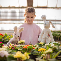 Senger Naturwelt - Organic Floppy Animal - White Rabbit | Large | | Senger Naturwelt | Little Acorn to Mighty Oaks