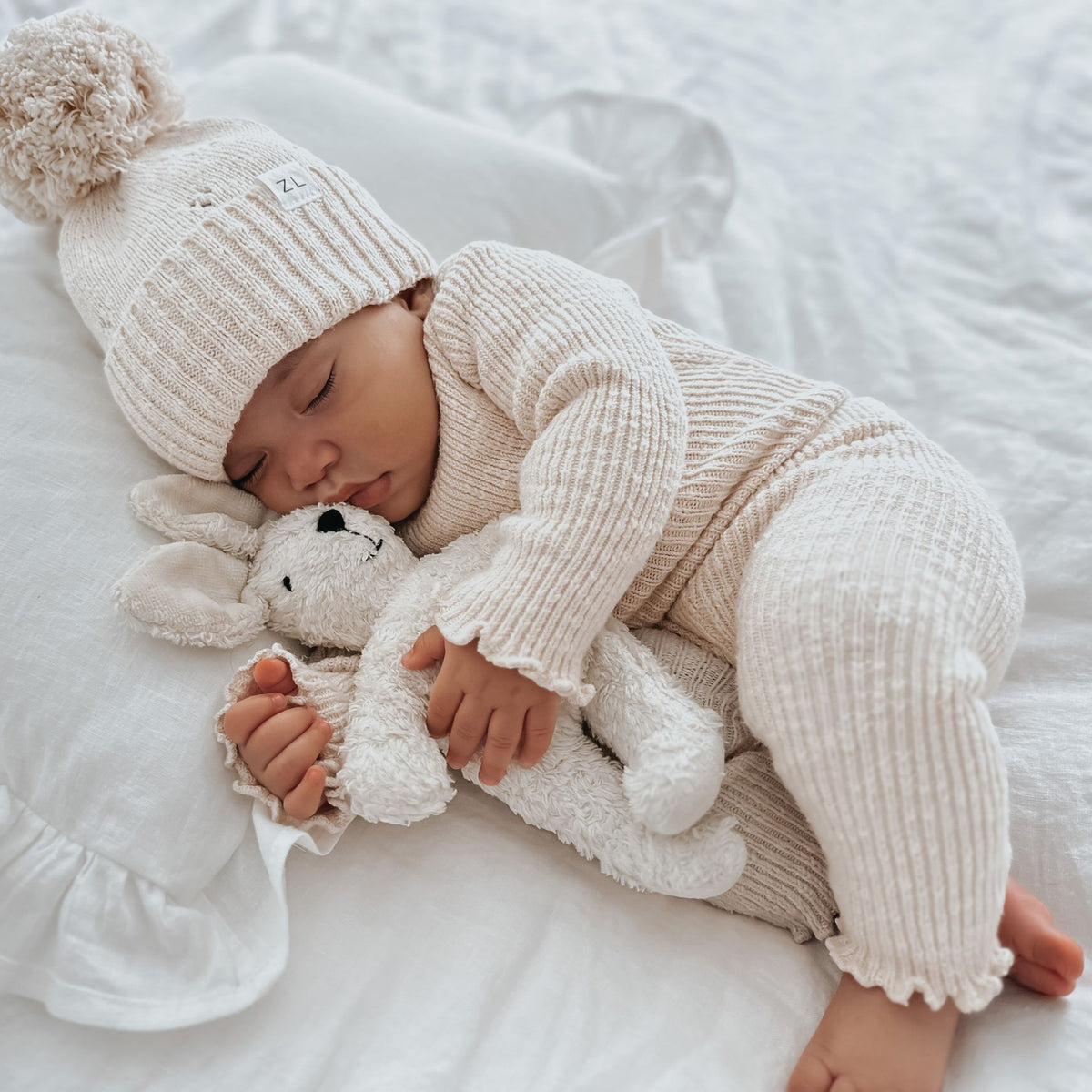 Senger Naturwelt - Organic Animal Baby - White Rabbit | | Senger Naturwelt | Little Acorn to Mighty Oaks