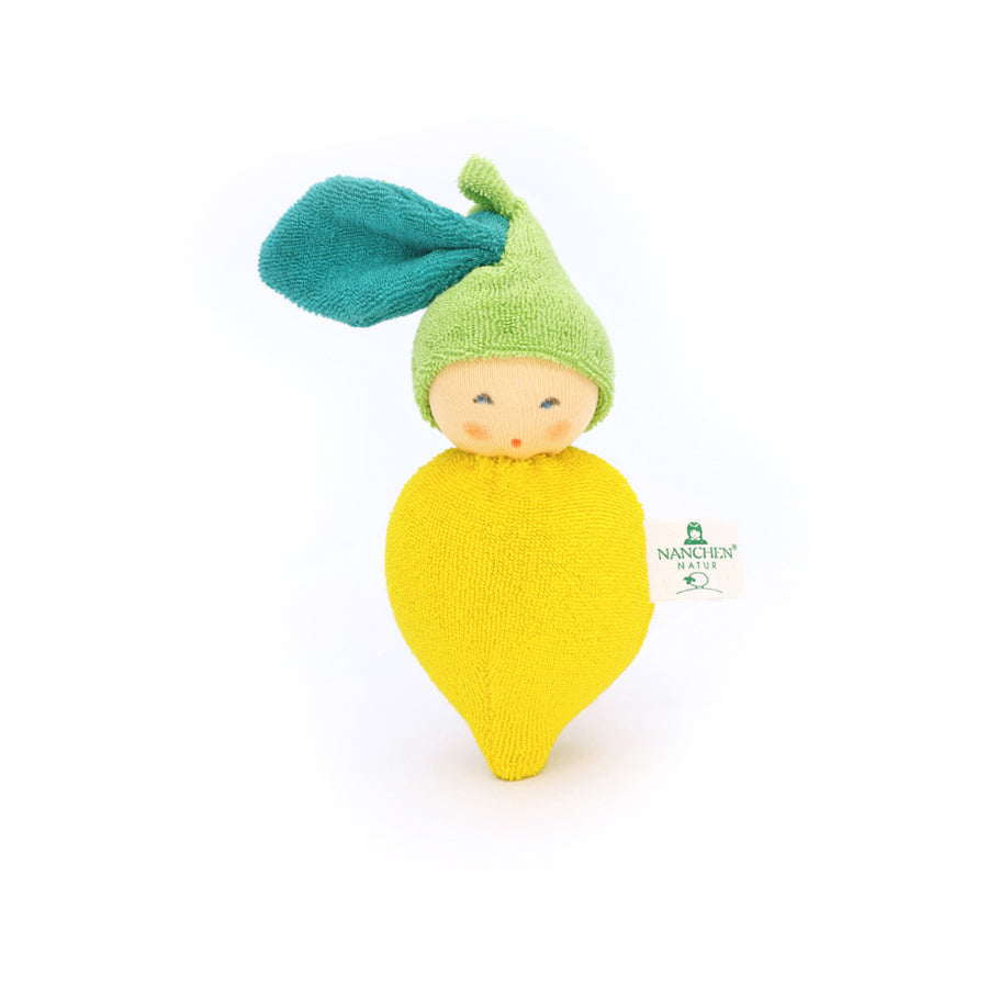 Nanchen Organic Lemon Rattle Doll | | Nanchen | Little Acorn to Mighty Oaks