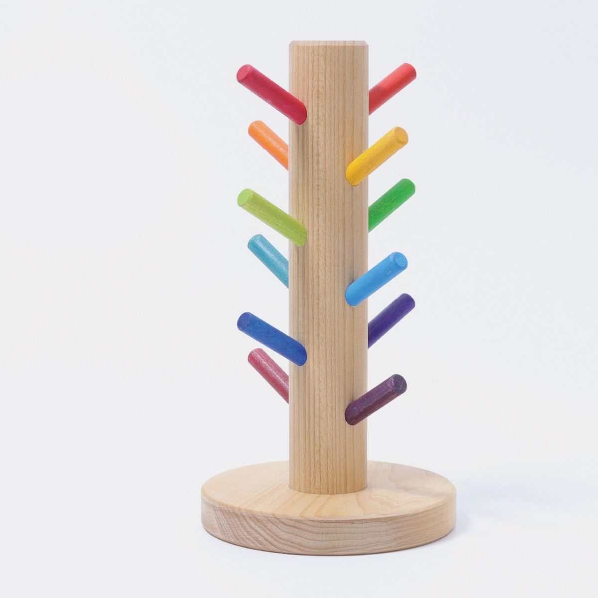 Grimm's Sorting Helper Building Rings Rainbow | | Grimm's Spiel and Holz | Little Acorn to Mighty Oaks