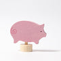 Grimm's Celebration Ring Figure - Pig | | Grimm's Spiel and Holz | Little Acorn to Mighty Oaks