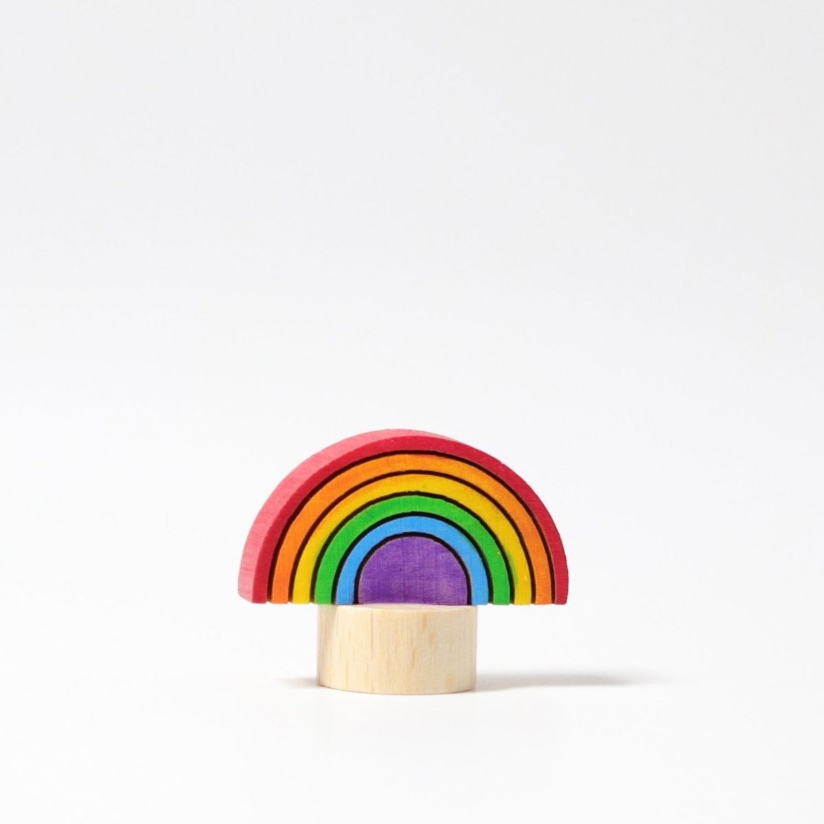 Grimm's Celebration Ring Figure - Rainbow | | Grimm's Spiel and Holz | Little Acorn to Mighty Oaks