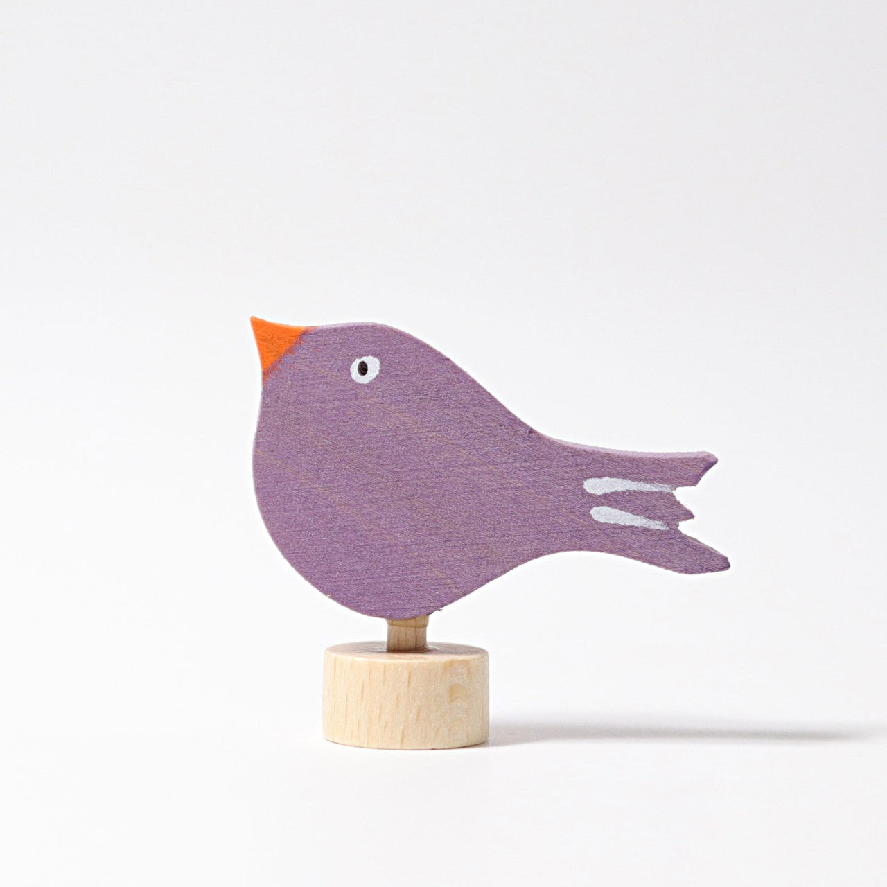 Grimm's Celebration Ring Figure - Purple Bird | | Grimm's Spiel and Holz | Little Acorn to Mighty Oaks