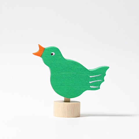 Grimm's Celebration Ring Figure - Green Bird Singing