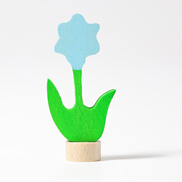 Grimm's Celebration Ring Figure - Blue Flower | | Grimm's Spiel and Holz | Little Acorn to Mighty Oaks