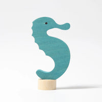 Grimm's Celebration Ring Figure - Seahorse | | Grimm's Spiel and Holz | Little Acorn to Mighty Oaks