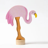 Grimm's Celebration Ring Deluxe Figure - Flamingo | | Grimm's Spiel and Holz | Little Acorn to Mighty Oaks