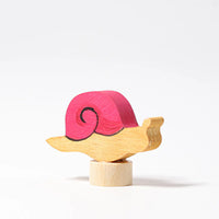 Grimm's Celebration Ring Figure - Snail | | Grimm's Spiel and Holz | Little Acorn to Mighty Oaks