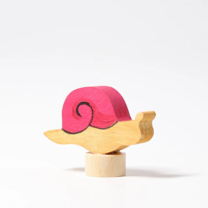 Grimm's Celebration Ring Figure - Snail | | Grimm's Spiel and Holz | Little Acorn to Mighty Oaks