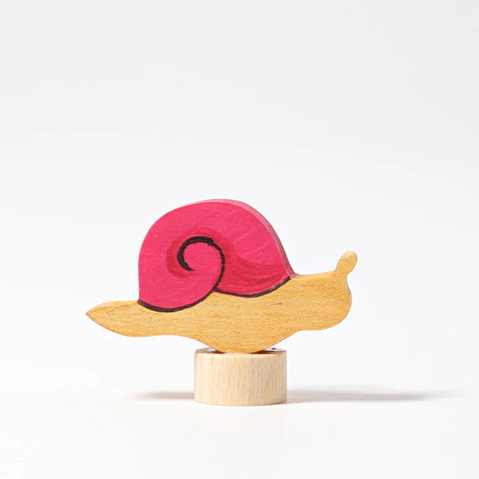 Grimm's Celebration Ring Figure - Snail | | Grimm's Spiel and Holz | Little Acorn to Mighty Oaks