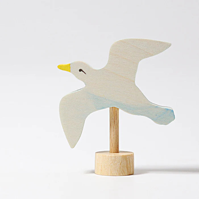 Grimm's Celebration Ring Figure - Deluxe Figure Seagull | | Grimm's Spiel and Holz | Little Acorn to Mighty Oaks