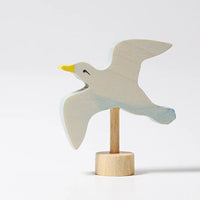 Grimm's Celebration Ring Figure - Deluxe Figure Seagull | | Grimm's Spiel and Holz | Little Acorn to Mighty Oaks