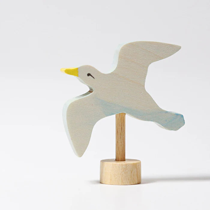 Grimm's Celebration Ring Figure - Deluxe Figure Seagull | | Grimm's Spiel and Holz | Little Acorn to Mighty Oaks