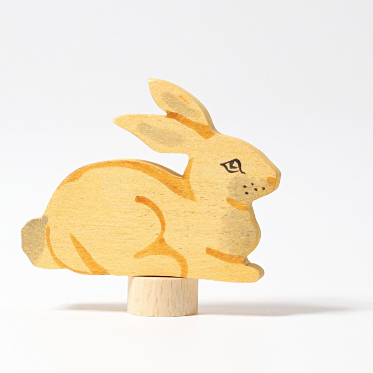 Grimm's Celebration Ring Deluxe Figure - Sitting Rabbit | | Grimm's Spiel and Holz | Little Acorn to Mighty Oaks