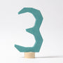 Grimm's Celebration Ring Figure - Number 3 | | Grimm's Spiel and Holz | Little Acorn to Mighty Oaks