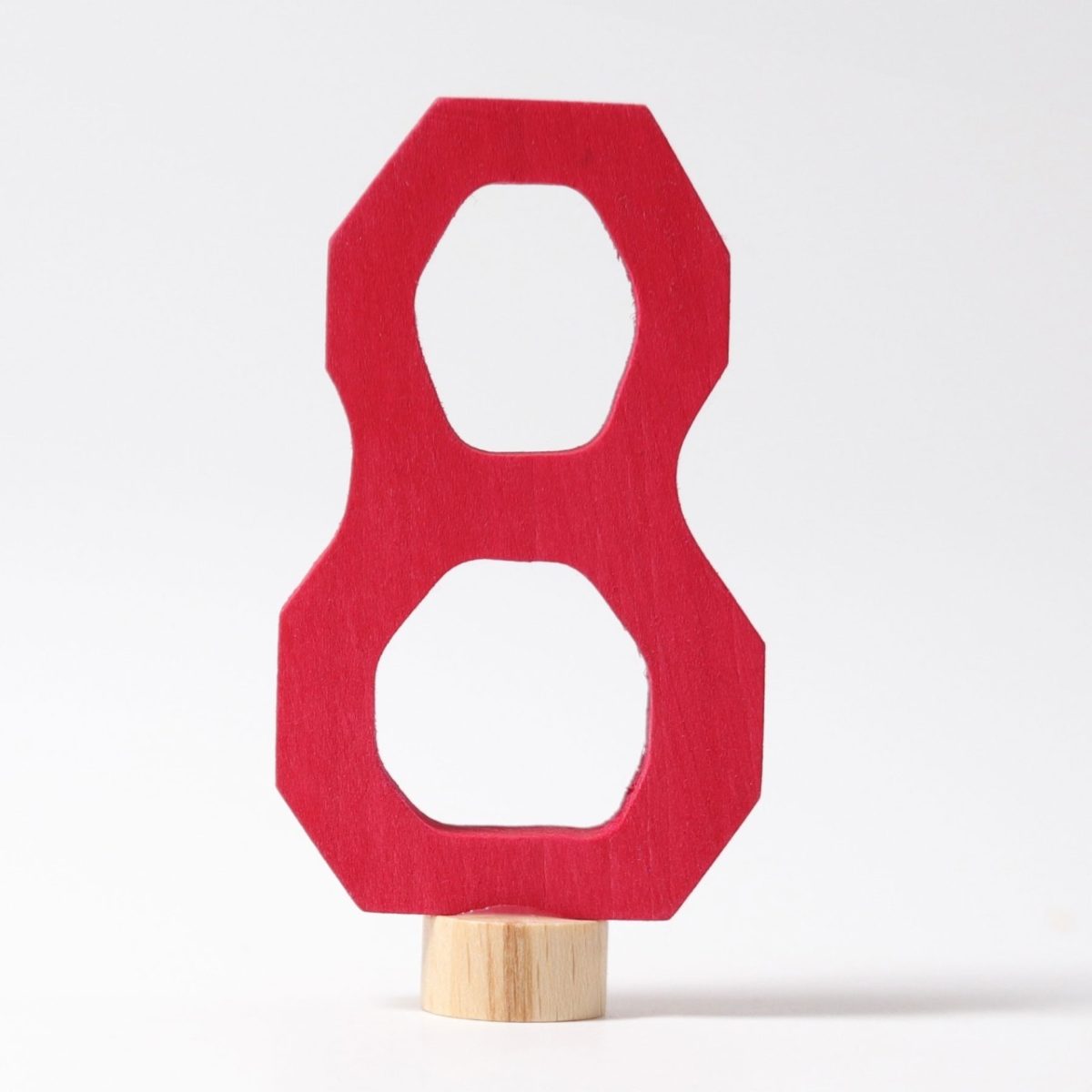 Grimm's Celebration Ring Figure - Number 8 | | Grimm's Spiel and Holz | Little Acorn to Mighty Oaks