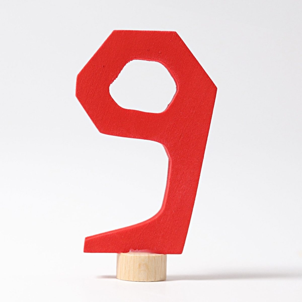 Grimm's Celebration Ring Figure - Number 9 | | Grimm's Spiel and Holz | Little Acorn to Mighty Oaks